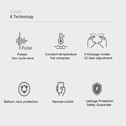 Skön - Trådlös nackmassage.