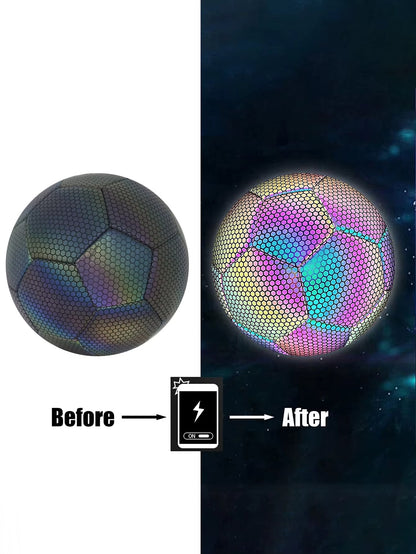 Glowing - Reflekterande fotboll