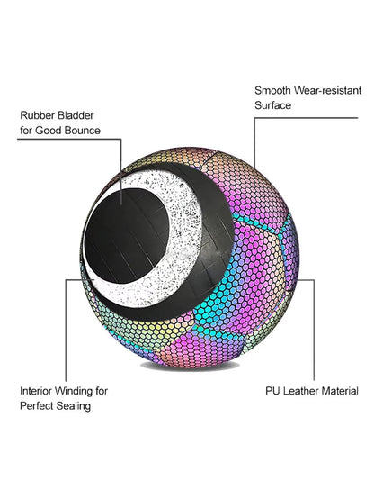 Glowing - Reflekterande fotboll