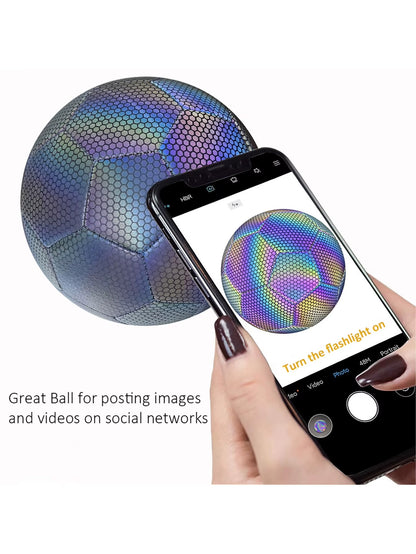 Glowing - Reflekterande fotboll