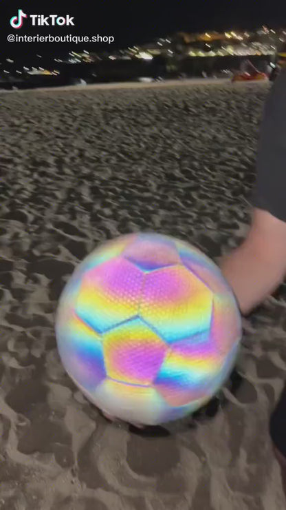 Glowing - Reflekterande fotboll